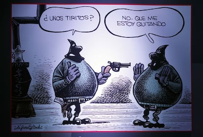 Otra de las viñetas de 'Humor gráfico contra ETA', esta firmada por Idígoras y Pachi
