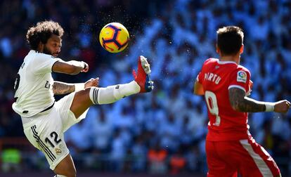 Marcelo, ante Portu.