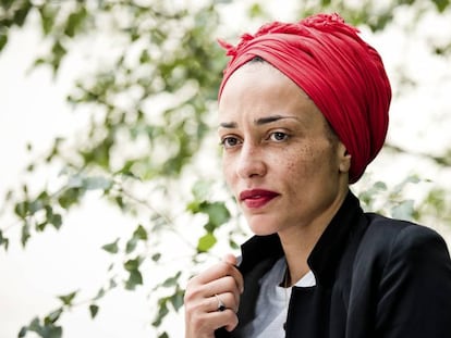 La escritora inglesa Zadie Smith.