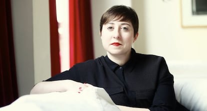 Elena Medel en el Hotel de las Letras de Madrid.