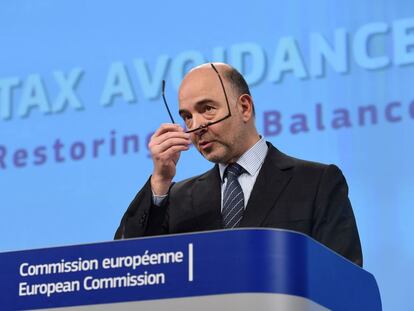 El comisario europeo de Asuntos Económicos y Financieros, Pierre Moscovici.