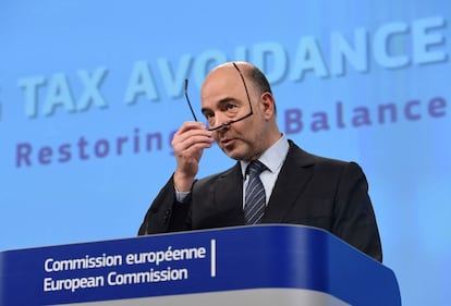 El comisario europeo de Asuntos Económicos y Financieros, Pierre Moscovici.