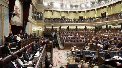 Sesión constitutiva de la XIII Legislatura del Congreso de los Diputados. 