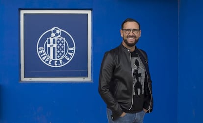 José Bordalás, en el Coliseum Alfonso Pérez.