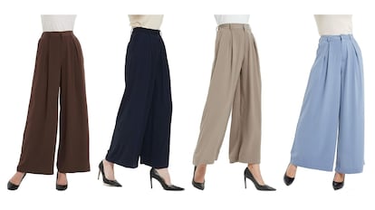 Estos pantalones anchos para mujer son la prenda que llevarás con todos tus looks de otoño.