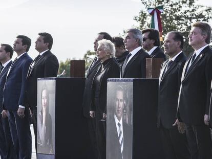 El funeral de la gobernadora Martha Érika Alonso y de Rafael Moreno Valle. 