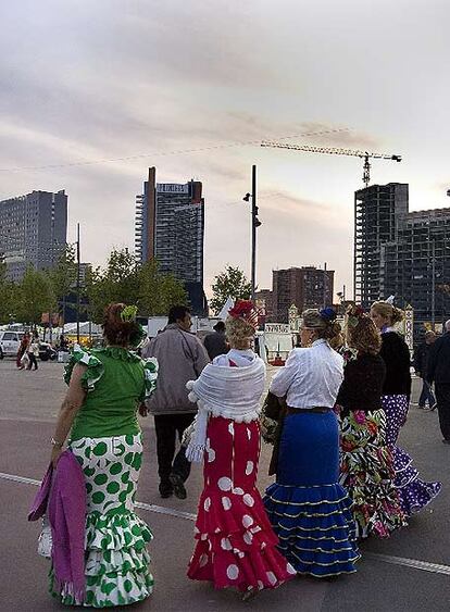 Una imagen de la Feria de Abril.