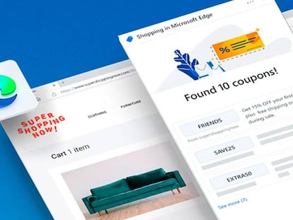 Con esta nueva versión de Microsoft Edge ahorrarás dinero en tus compras