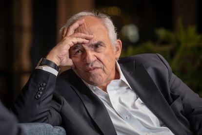 Ernesto Samper, durante la entrevista en Ciudad de México.