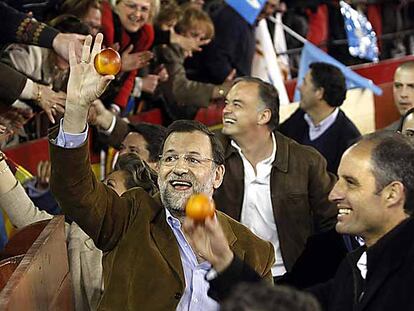 Mariano Rajoy y Francisco Camps