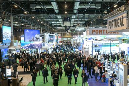 Jornada de trabajo en Fitur 2019.