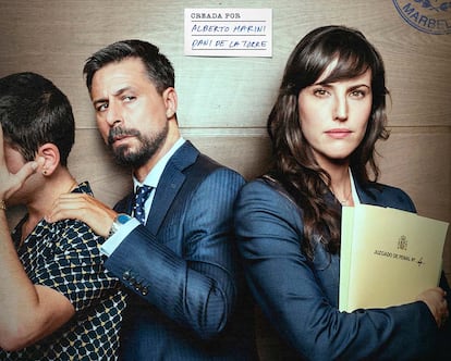 Protagonistas de la serie Marbella. Expediente judicial de Movistar Plus+