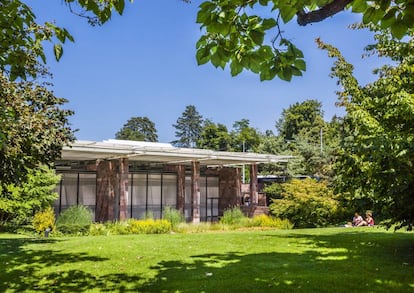 Jardines de la Fundación Beyeler en Basilea.