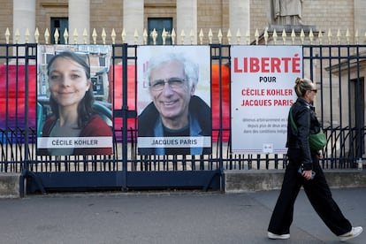 Cécile Kohler y Jacques Paris rehenes de Francia liberados por Irán