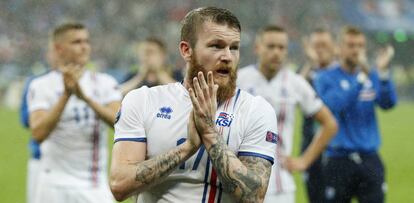 Imagen de la selecci&oacute;n de Islandia durante la &uacute;ltima Eurocopa. &nbsp;