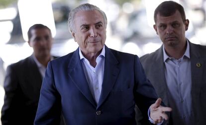 El nuevo presidente de Brasil, Michel Temer.
