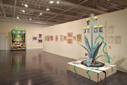 Ofelia Esparza en el Vincent Price Art Museum