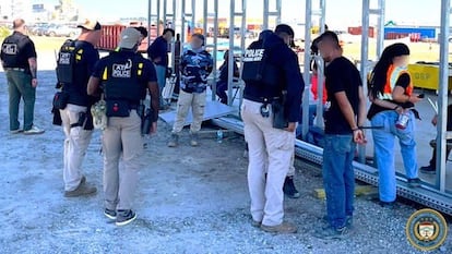 En la redada participaron agentes de HSI, FBI, ICE y DEA.