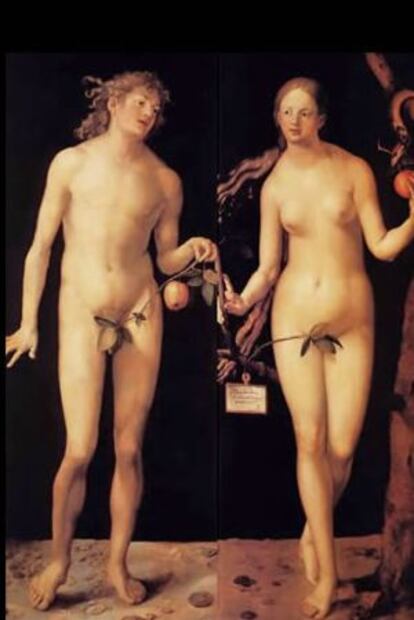 'Adán y Eva' de Durero.