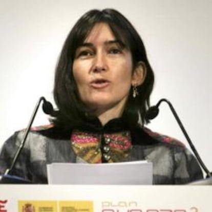 La ministra de Cultura, Ángeles González-Sinde.