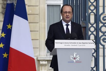 El presidente francés, François Hollande.