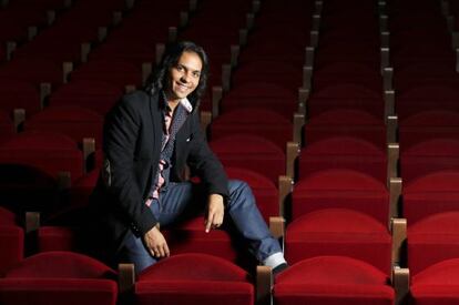 Farruquito posa en el teatro Compac de Madrid.