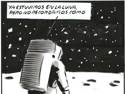 El Roto: volvemos a la Luna