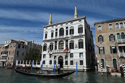 O hotel Aman, um dos mais luxuosos de Veneza, fotografado em 2014.