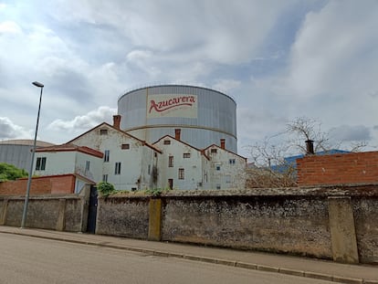 Planta de Azucarera en La Bañeza (León).
