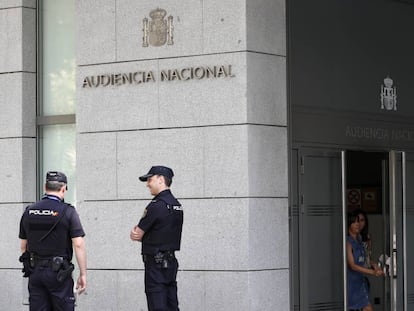 Sede de la Audiencia Nacional en Madrid.