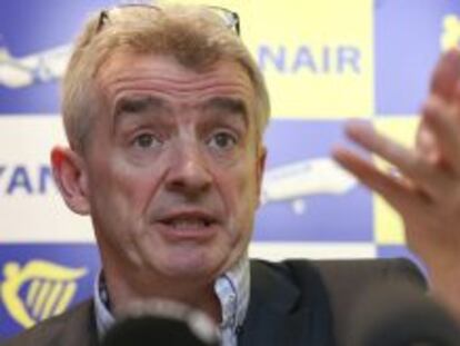 El presidente de la aerol&iacute;nea de bajo coste Ryanair, Michael O&#039;Leary.