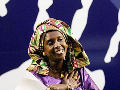 Fatoumata Siré, de Mali, experta en violencia machista.
