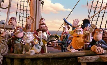 Los protagonistas de '¡Piratas!'.