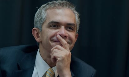 El alcalde de la Ciudad de México, Miguel Ángel Mancera.