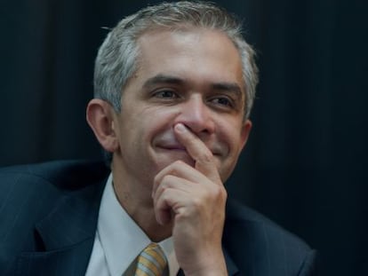 El alcalde de la Ciudad de México, Miguel Ángel Mancera.