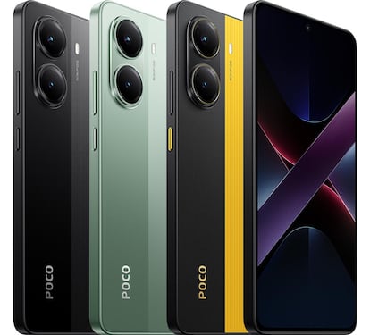 Colores del nuevo POCO X7 Pro