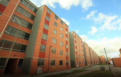 Edificios de vivienda de interés social en Bogotá (Colombia).