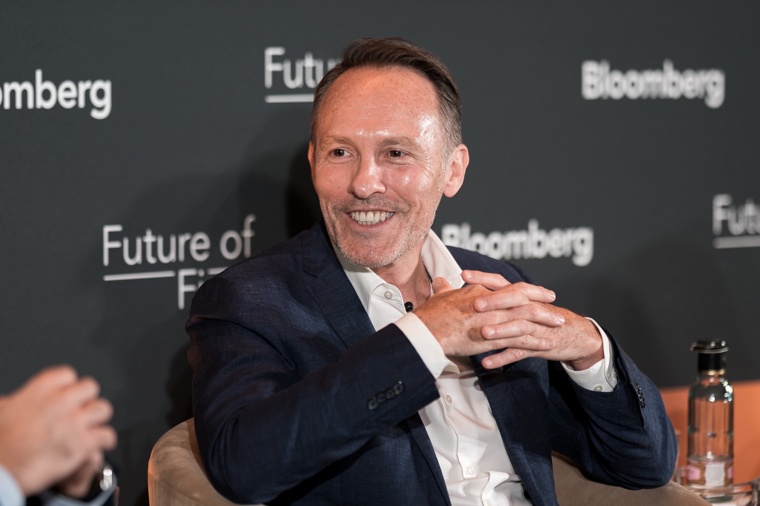 Nicolas Huss, consejero delegado de HBX, en un foro empresarial en Madrid.