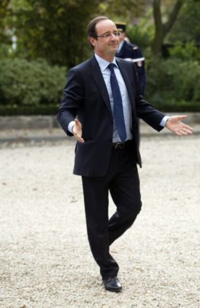 El aspirante socialista francés a la presidencia, François Hollande, se puso a dieta cuando decidió presentarse a las primarias, que acaba de ganar. Perdió 11 kilos.