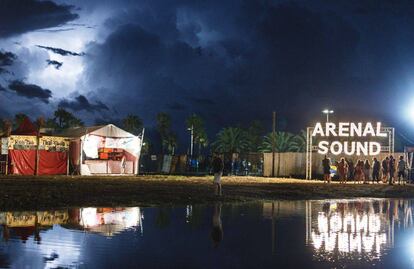 Instalaciones del Arenal Sound.