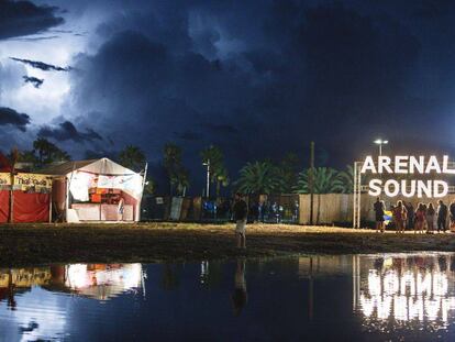 Instalaciones del Arenal Sound.