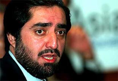 Abdullah Abdullah, ministro de Asuntos Exteriores de la Alianza antitalibán, en 1999.