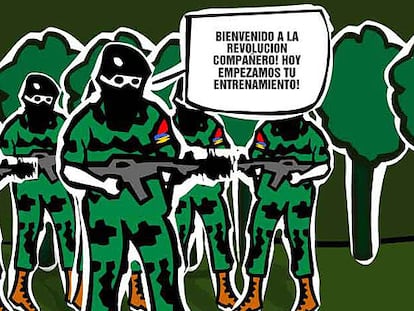 Imagen de los Juegos colombianos de guerra, de Juan Ospina.