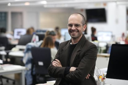 Dani García, nuevo director de ICON, en la redacción.