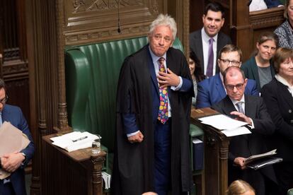 El speaker de la Cámara de los Comunes, John Bercow anunció el 9 de septiembre que abandonará su puesto en el que ha estado durante los últimos diez años el próximo 31 de octubre.