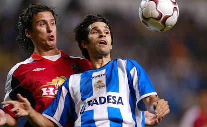 Juan Carlos Valerón es el jugador canario con más proyección de las últimas décadas, junto al internacional David Silva. Disputó 391 partidos en LaLiga Santander y 102 en LaLiga SmartBank. En la foto, el protagonita en una imagen de archivo.