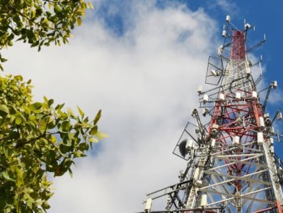 Torre de telecomunicaciones.