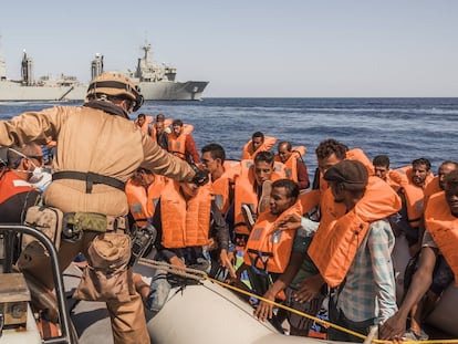 En el corazón de la misión de la UE en el Mediterráneo