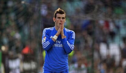 Bale se lamenta de una ocasón fallada