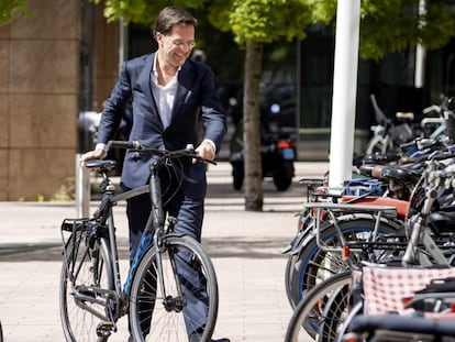 El primer ministro holandés, Mark Rutte, en La Haya, el pasado 18 de mayo.
